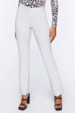 Faux Leather Bootcut Pants