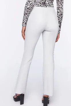 Faux Leather Bootcut Pants