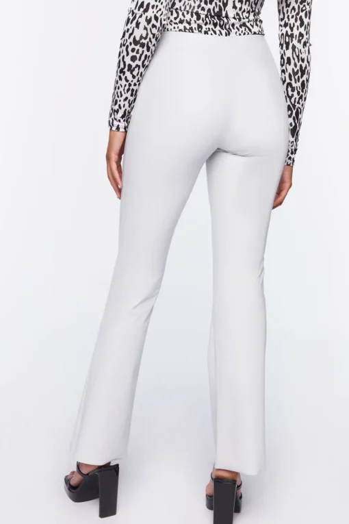 Faux Leather Bootcut Pants