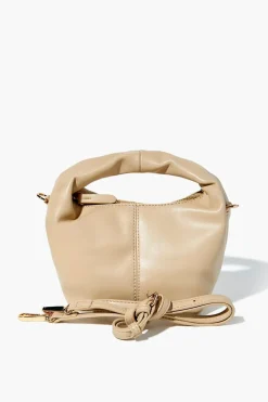 Faux Leather Crossbody Bag