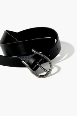 Faux Leather Hip Belt
