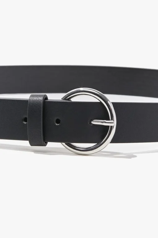 Faux Leather Hip Belt
