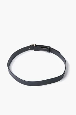Faux Leather O-Ring Buckle Belt