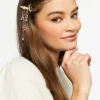 Faux Pearl Celestial Chain Gator Clip
