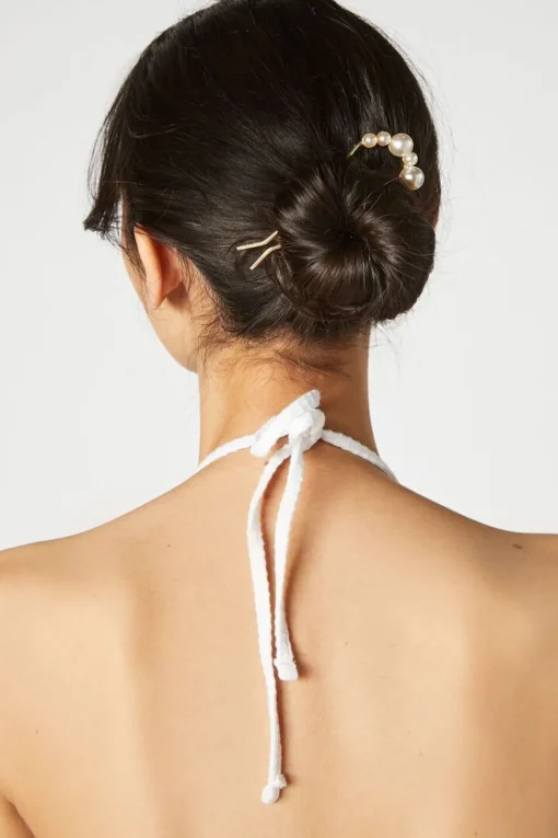Faux Pearl Hair Pin