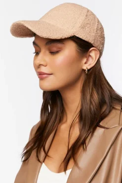 Faux Shearling Baseball Cap