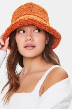 Faux Shearling Bucket Hat
