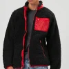 Faux Shearling Zip-Up Jacket