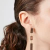 Faux Stone Drop Earrings