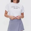 Faux Suede High-Rise Skort