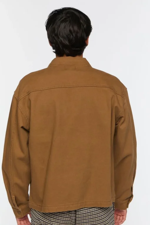 Flap Pocket Bomber Jacket