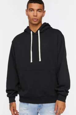 Fleece Drawstring Hoodie