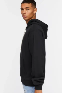 Fleece Drawstring Hoodie
