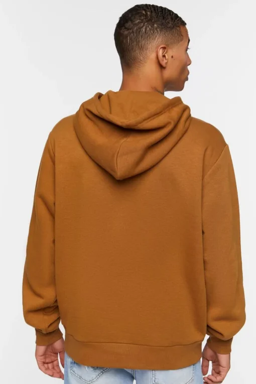 Fleece Drawstring Hoodie