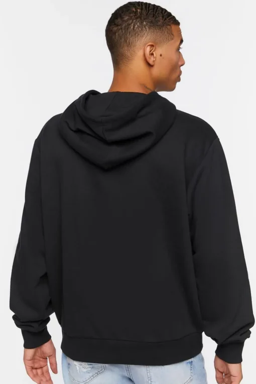 Fleece Drawstring Hoodie