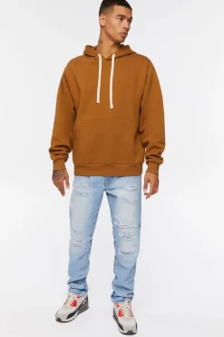 Fleece Drawstring Hoodie