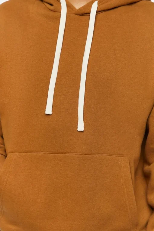 Fleece Drawstring Hoodie