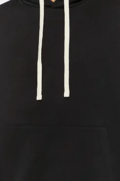 Fleece Drawstring Hoodie
