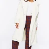 Fleece Longline Coat