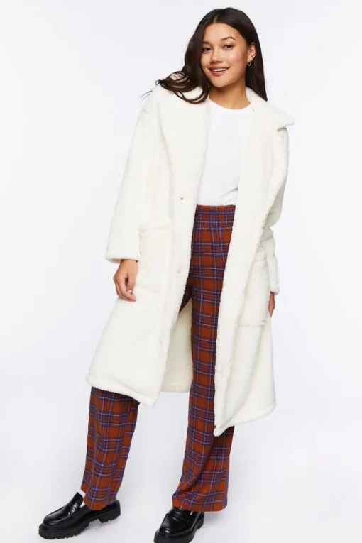 Fleece Longline Coat