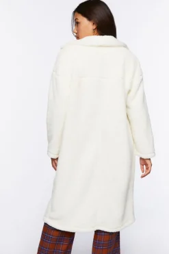 Fleece Longline Coat