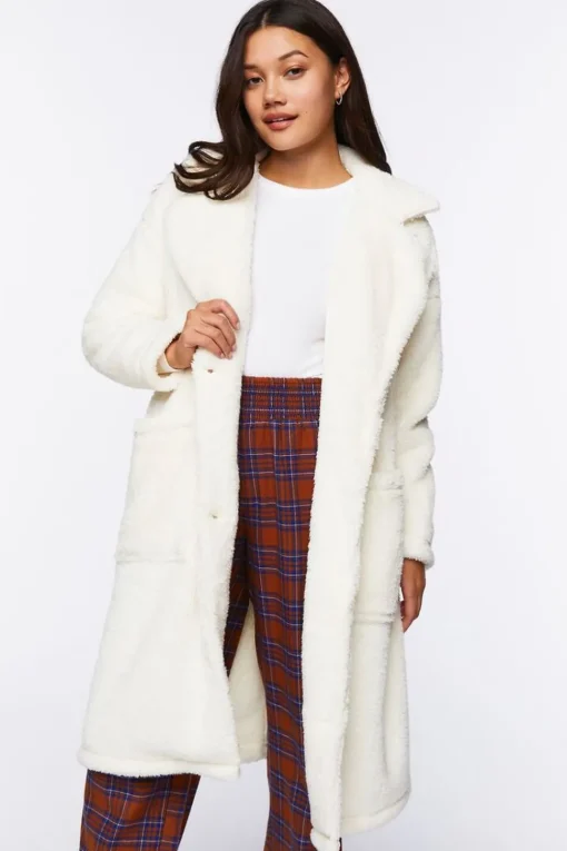 Fleece Longline Coat