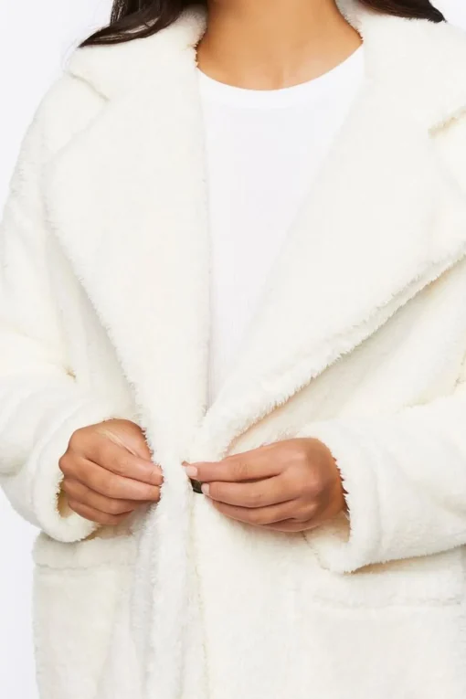 Fleece Longline Coat