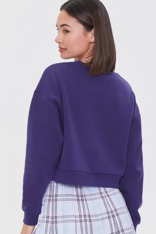 Fleece New York Graphic Pullover