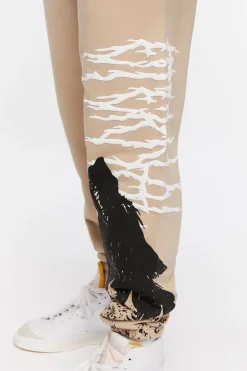 Fleece Wolf Graphic Joggers