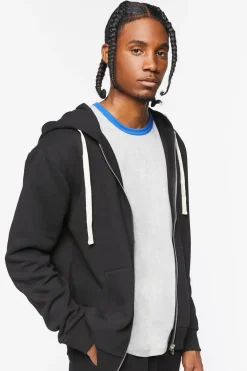 Fleece Zip-Up Hoodie