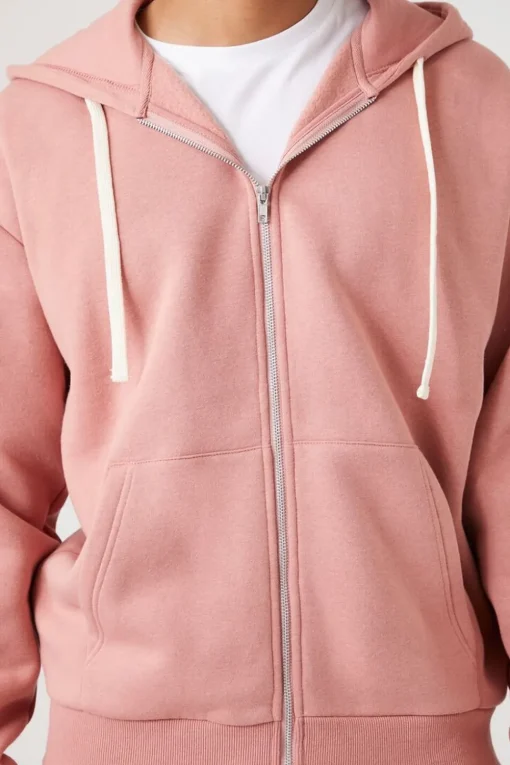 Fleece Zip-Up Hoodie