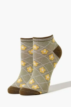 Floral Ankle Socks