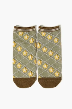 Floral Ankle Socks