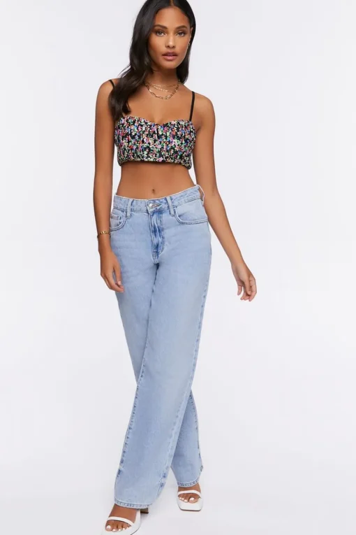 Floral Cropped Cami