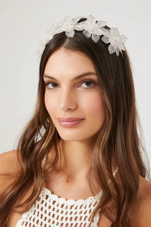 Floral Embellished Headband