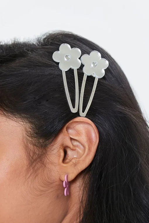 Floral Gator Clip Set