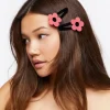 Floral Hair Clip Set