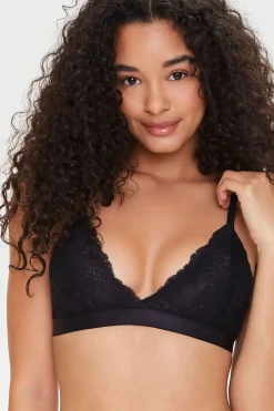 Floral Lace Y-Back Bralette