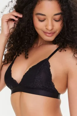 Floral Lace Y-Back Bralette