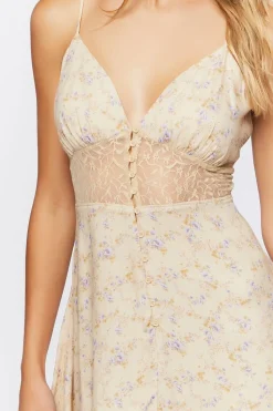 Floral Mini Slip Dress