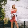 Floral Print Cami Mini Dress