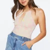Floral Print Halter Top