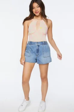 Floral Print Halter Top