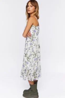 Floral Print Midi Dress
