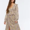 Floral Print Midi Skirt