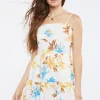 Floral Print Mini Dress