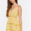 Floral Print Mini Dress