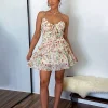 Floral Print Mini Dress