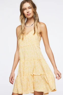 Floral Print Mini Dress