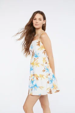 Floral Print Mini Dress